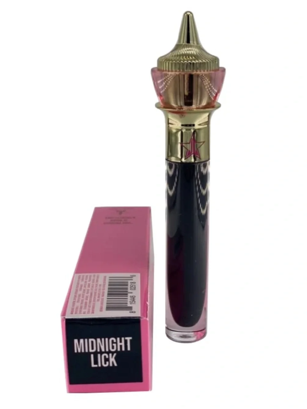 NIB Jeffree Star Cosmetics The Gloss - MIDNIGHT LICK (Sheer Black) New In Box
